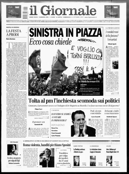 Il giornale : quotidiano del mattino